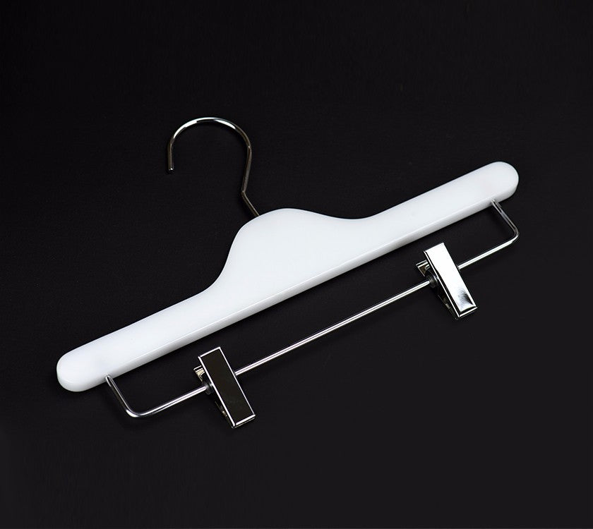 hildren Plastic Pant Hanger With Clips