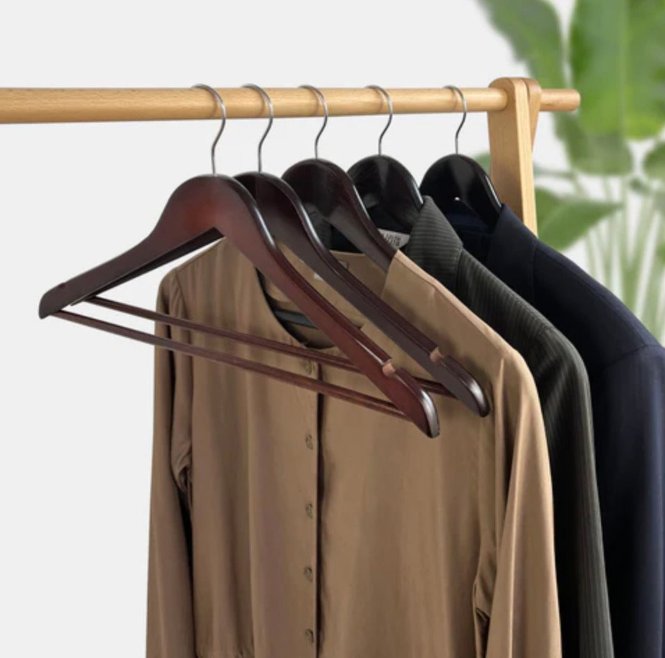 Solid wood hanger丨Take you into the world of hanger production
