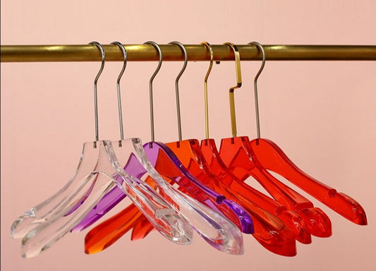 Are acrylic hangers the best material for hangers? let's get to know.