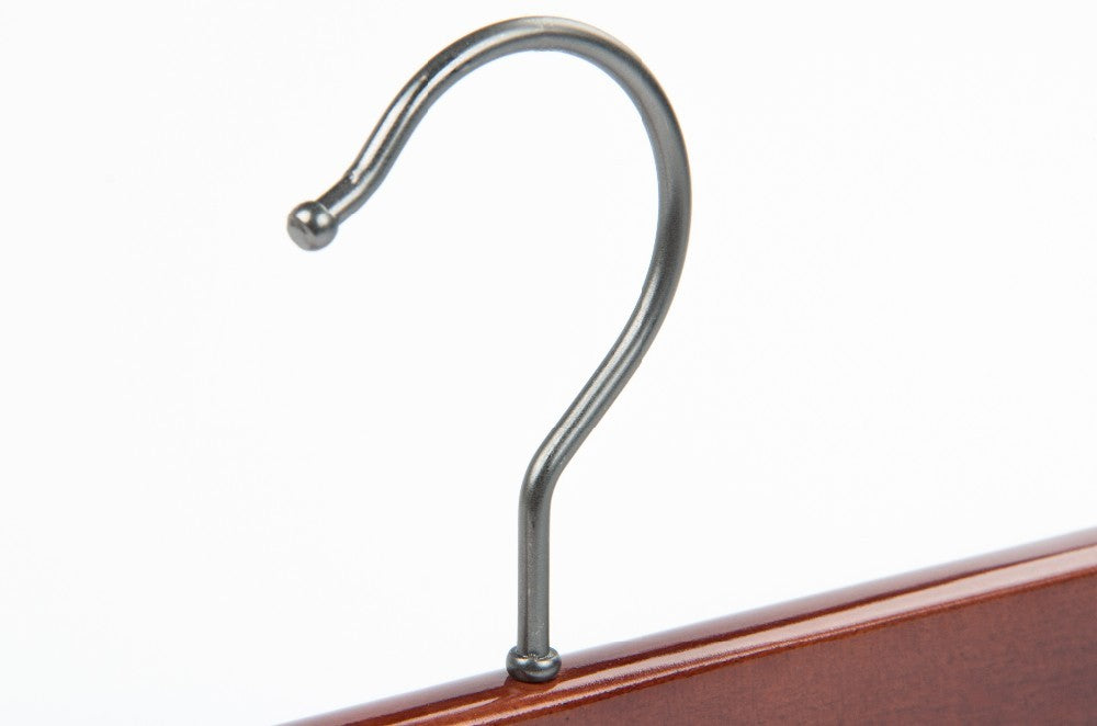 Luxury Wooden Trouser Hanger With Clips