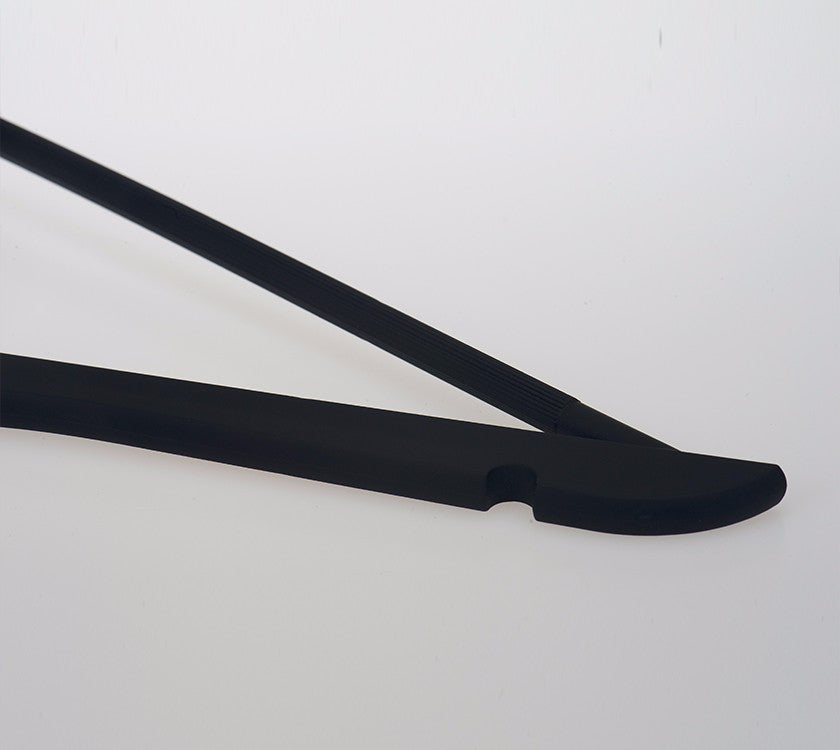 Black Plastic Laundry Hanger for Clothes