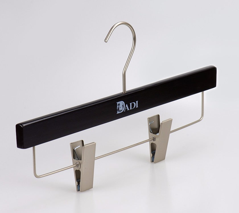Wooden Clip Hanger With Logo