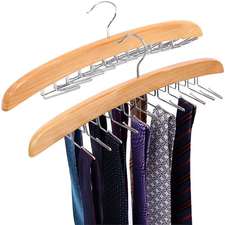 Supply Luxury Wooden Rack Hanger For Tie