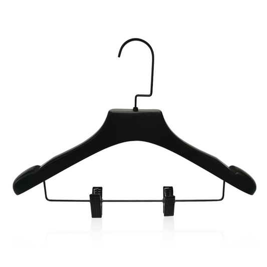 Wooden Coat Hanger With Strong Clip