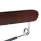 Wooden bottom Hanger With Moving Metal Bar