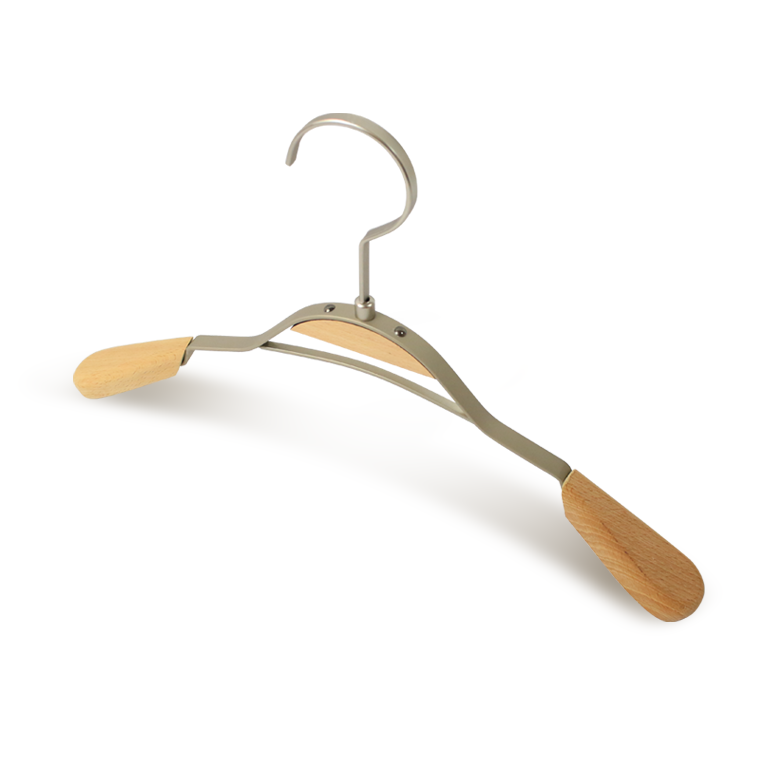 Supply Custome Luxury Wooden Garment Clothes Hanger
