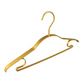 Gold Thick Wide Shoulder Metal Clothes Hangers