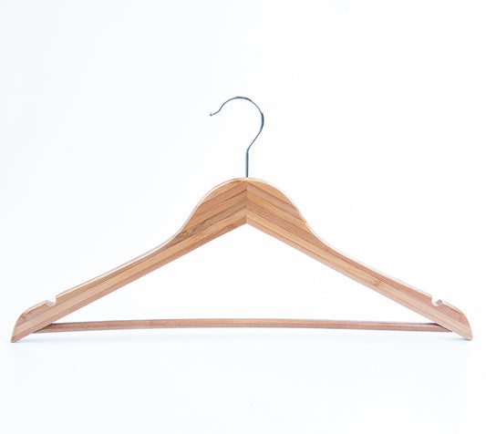 Bambus-Aufhänger von guter Qualität für Anzüge aus der Fabrik