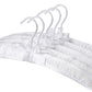 White Silk Satin Padded Hanger For Wedding Dress